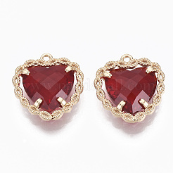 Стеклянные подвески GLAA-T021-04G