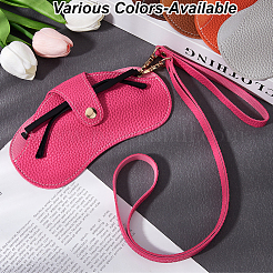 1 комплект кожаных футляров для хранения очков AJEW-CN0002-45F