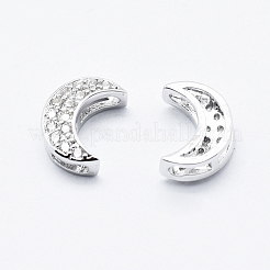 Латунные микро проложить кубического циркония подвески&nbsp;ZIRC-G130-08P-NR