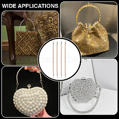 4 шт. ремешок для мобильного телефона со стразами из сплава&nbsp;AJEW-PH0007-74A