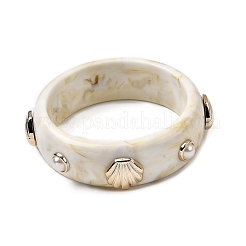 Браслеты из смолы для женщин&nbsp;LS-BJEW-P357-03G