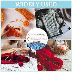 Стеклянные бисерные цепочки для вязания рядов HJEW-AB00590