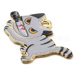 Печатные подвески сплава&nbsp;ENAM-L042-02G-07