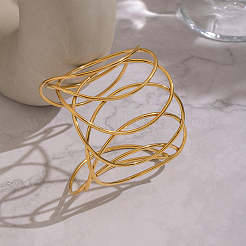 Браслеты-манжеты из многослойной проволоки из нержавеющей стали 304&nbsp;YO5072