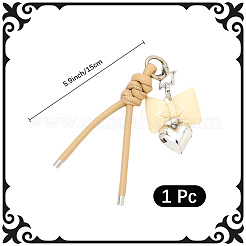 1шт брелок из искусственной кожи&nbsp;AJEW-CL0001-09C