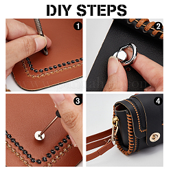 20 комплект из литого сплава с D-образной головкой и завинчивающейся кнопкой PURS-GF0001-02P