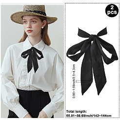 2 шт. шифоновых галстуков для женщин&nbsp;AJEW-SP0003-52A