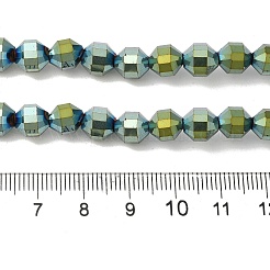 Гальванические нити из синтетических немагнитных гематитовых бусин G-I364-L01-06