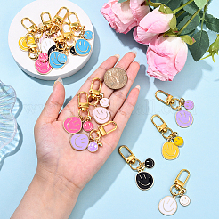 14 шт. 7 стильных подвесных украшений из сплава и эмали&nbsp;HJEW-YW00164