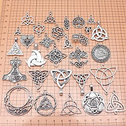30 шт. Подвески из сплава в тибетском стиле PW-WGCBDA4-01