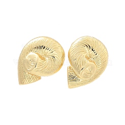 Латунь серьги&nbsp;LS-EJEW-Q017-06G