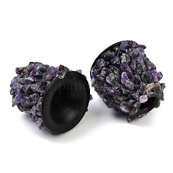 Подсвечники из натурального аметиста&nbsp;PW-WG32462-05