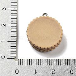 Подвески из смолы с имитацией еды на тему печенья&nbsp;RESI-B021-02B-03
