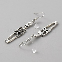 Серьги с подвесками из богемского сплава для женщин&nbsp;EJEW-WH0009-42A