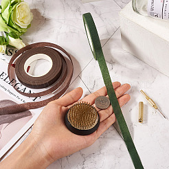 1 шт. латунные и пластиковые лягушки-цветочки DIY-MB0001-04