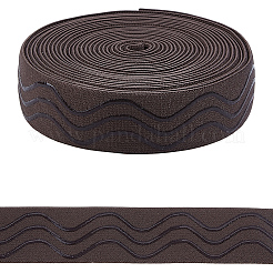 5 ярд полиэстеровых нескользящих эластичных лент&nbsp;SRIB-GF0001-62B