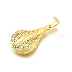 Латунные микро проложить кубического циркония подвески&nbsp;KK-Z104-09G