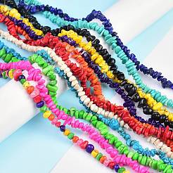 Бусины из натурального магнезита&nbsp;TURQ-P001-02A