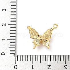 Латунные микропаве прозрачные подвески с фианитом&nbsp;KK-D504-22C-G