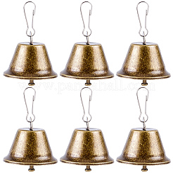 Подвесные украшения из латунного колокольчика&nbsp;FIND-WH20033-042AB