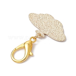 5шт 5 стиля подвеска из сплава эмали украшения HJEW-JM02336