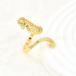 Латунные манжеты для женщин RJEW-F184-08I-G