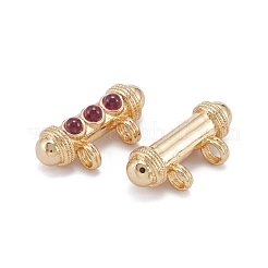 Латунь стекло кулоны&nbsp;KK-C223-03G