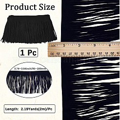 1 шт. замшевая тканевая лента с кисточками&nbsp;OCOR-GF0005-60A-01
