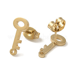 Ионное покрытие (ip) 304 нержавеющая сталь гвоздики фурнитура для сережек STAS-I206-73G