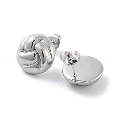 Серьги-гвоздики из нержавеющей стали 304 EJEW-P258-18P