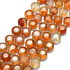 Природного сердолика нитей бисера G-C116-A90-01