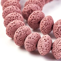 Бусы из натуральной лавы&nbsp;G-I220-17A-11