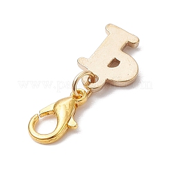 26 шт. подвеска с буквой a~z из сплава и стразами&nbsp;HJEW-JM02653