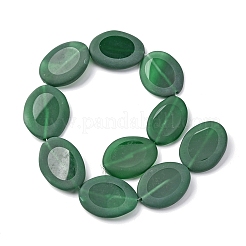 Натуральный зеленый бисер пряди оникс Агат G-P570-B02-01