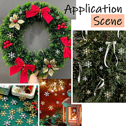 6 пакетик 3 стилей 2 цвета пластиковое конфетти&nbsp;DIY-SC0031-48A