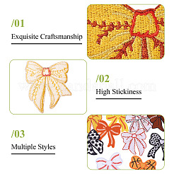 Полиэстер компьютеризированная вышивка ткань утюгом / пришить заплатки PATC-TA0001-17