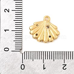 Латунные микро проложить кубического циркония подвески KK-C117-02A-G