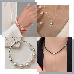 600 шт. 2 цвета железные дистанционные бусины&nbsp;IFIN-PA0001-03