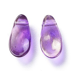 Прозрачные стеклянные бусины GGLA-M004-04B-04