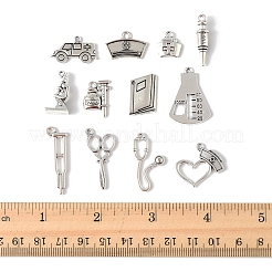 100шт 12 стиля подвески из цинкового сплава в тибетском стиле TIBEP-FS0001-39
