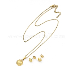 Подвесные ожерелья и серьги&nbsp;SJEW-F146-03G-02