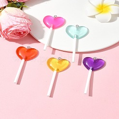 5 шт. имитация леденцов из смолы большие подвески&nbsp;FIND-FS0002-93