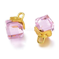 Прозрачные стеклянные подвески&nbsp;LS-GLAA-H100-01G