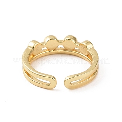 Открытые кольца из латуни RJEW-J017-VC275