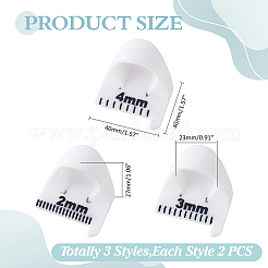 Пластиковые инструменты для пэчворка&nbsp;TOOL-WH0165-23