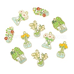 30шт 5 стиля подвески из сплава с эмалью&nbsp;ENAM-CJ0007-10