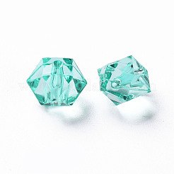 Прозрачные акриловые бусины TACR-S154-15B-68