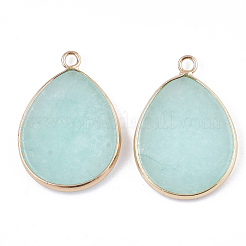 Натурального белого нефрита подвески&nbsp;G-S344-57F