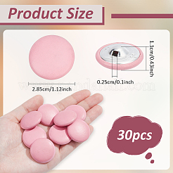 30 шт. кнопки из искусственной кожи&nbsp;BUTT-NB0001-90G