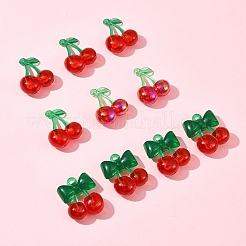 10шт 3 стиля прозрачные акриловые подвески OACR-FS0001-82